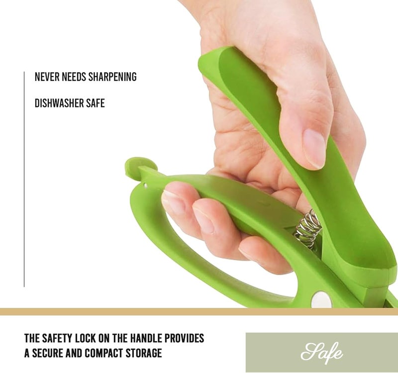 Trudeau Toss and Chop Salad Tongs - Multi-Function Stainless Steel Salad Servers with Ergonomic Design - Image 5